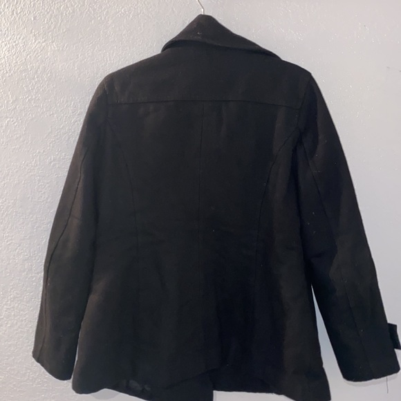 H&M Black Pea Coat - Picture 5 of 5